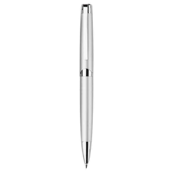 Berlin Series - Twist Action Metal Ballpoint Pen - Silver