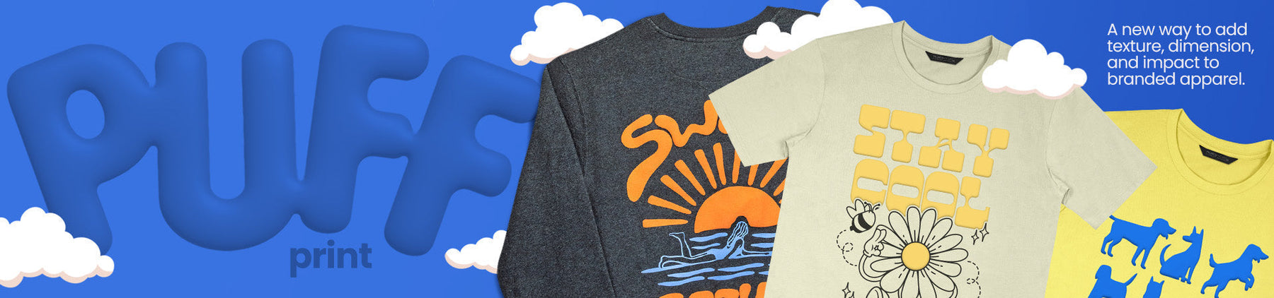 Take branding to new heights with Puff Print