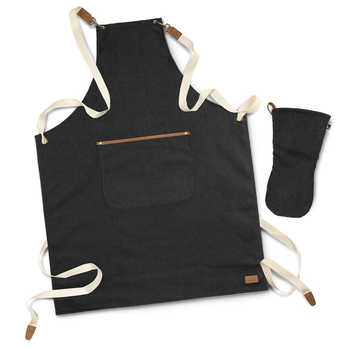 Keepsake Canvas Apron & Oven Mit Set