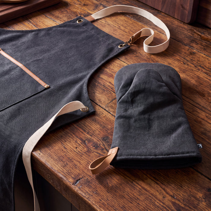 Keepsake Canvas Apron & Oven Mit Set