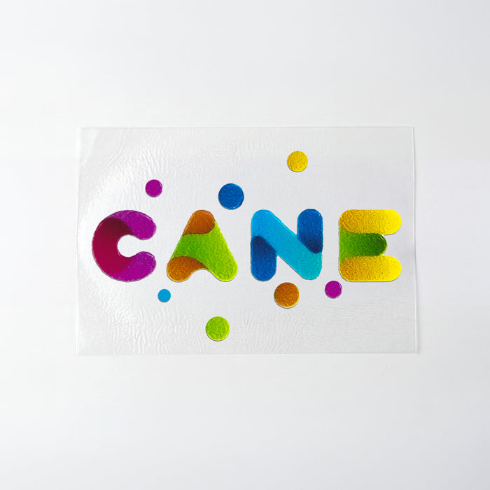 Prism Print - 78 x 48mm Sticker