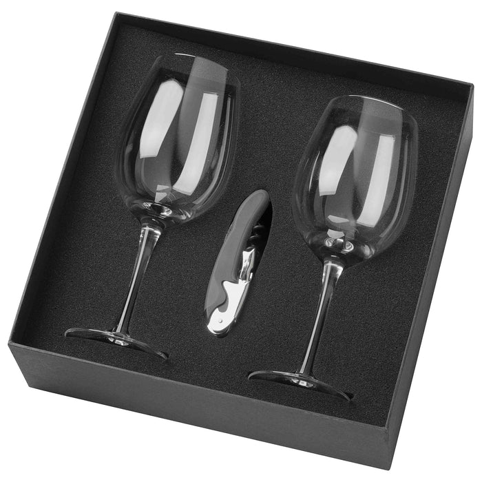 Stemmed Wine Glass Set