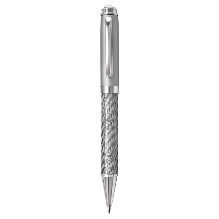 Silver Carbon Fibre Pencil