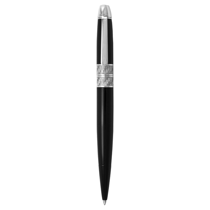 Metal Twist Action Ballpoint Pen - Black