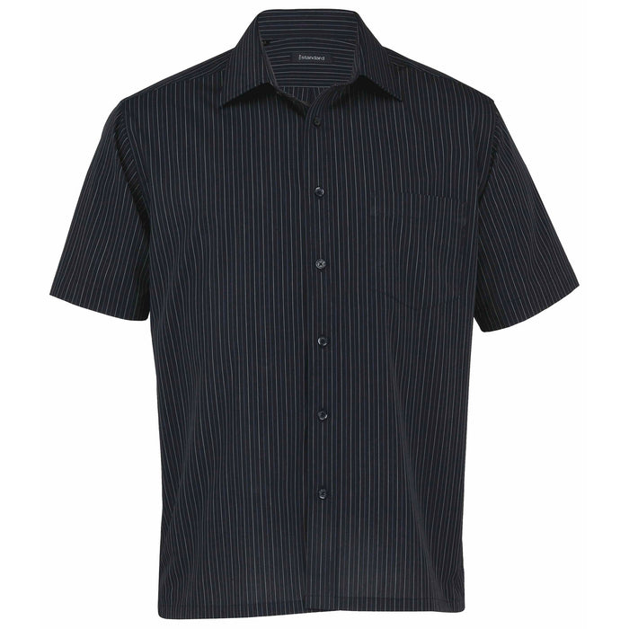 The Omega Stripe Short Sleeve Shirt - Mens